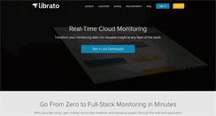 Desktop Screenshot of librato.com
